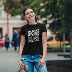 Sarcastic Quote t-shirt : "I Thought you already knew..." black unisex Tshirt