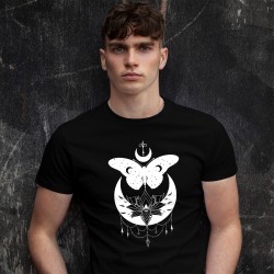 Mystic Butterfly T Shirt - Black unisex T-shirt.