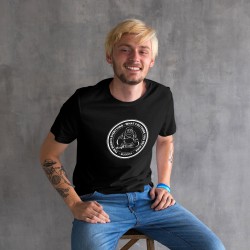 The mind is everything. What you think you become - Buddha Quote Tee Black Unisex
