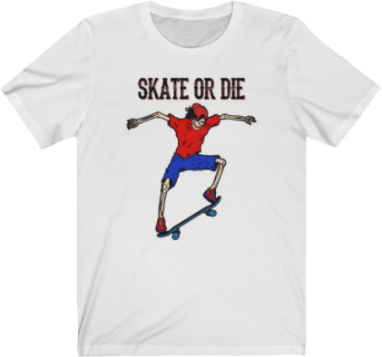 Skateboarding T shirt